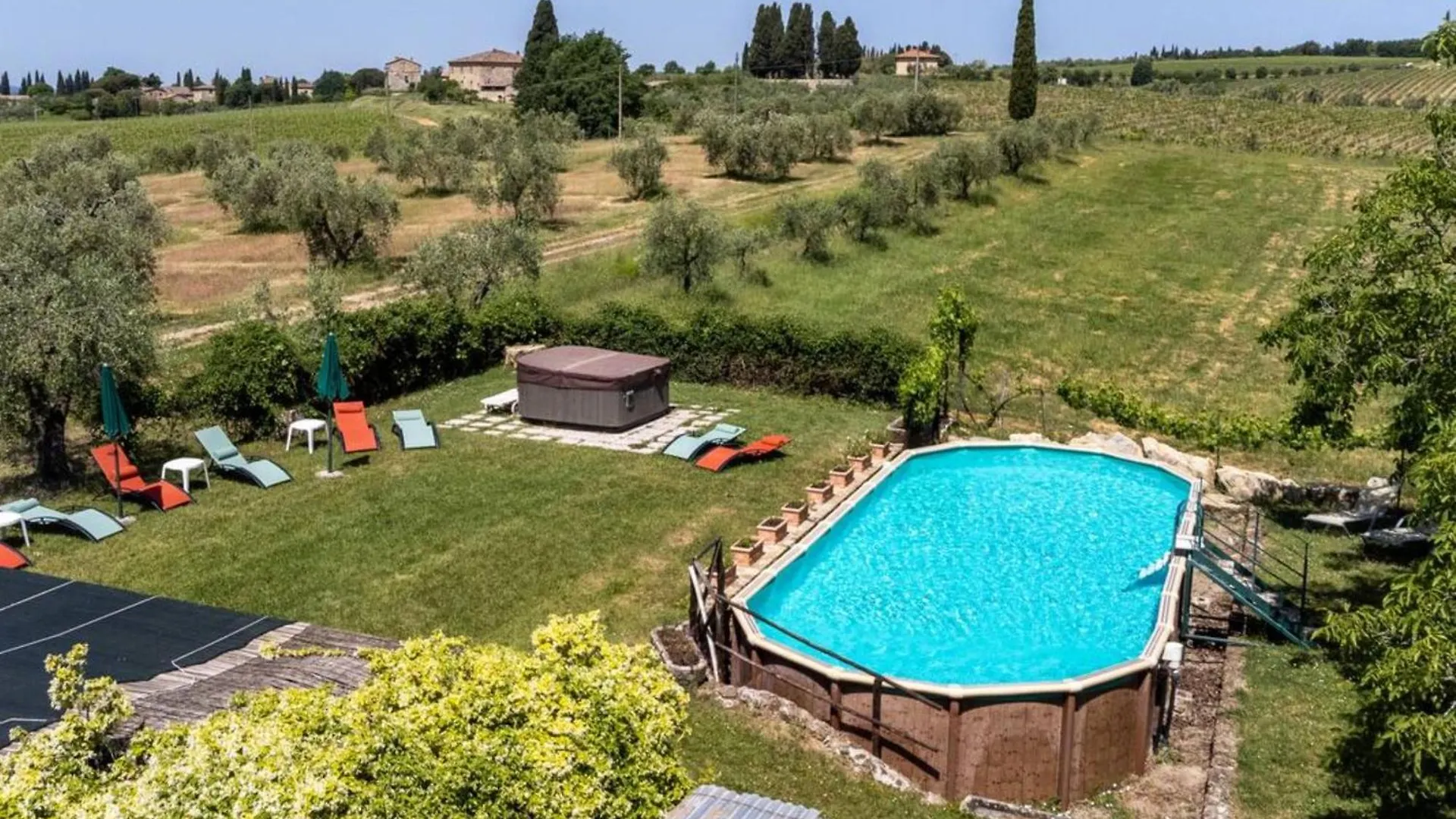 Ferienhaus Villa Fienile Castelnuovo Berardenga
